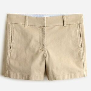J.Crew Classic Khaki chino shorts 4”